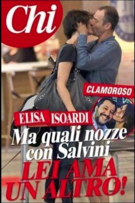 Salvini foto tradimento Elisa Isoardi