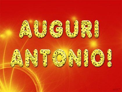 auguri antonio