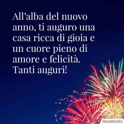 auguri di buon anno immagini