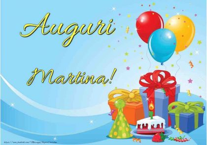 auguri martina immagini