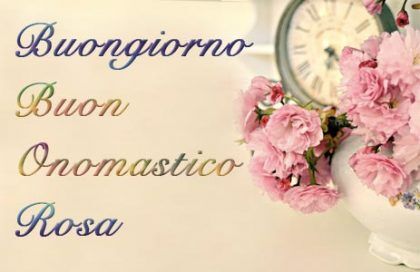 auguri rosa