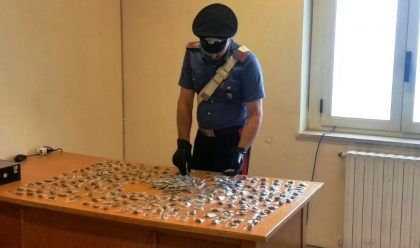 dosi marijuana carabinieri melito