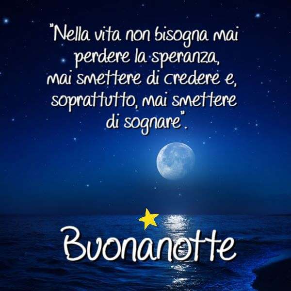 frasi immagini buonanotte 1