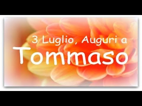 onomastico tommaso frasi immagini