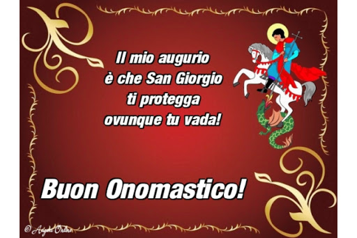 san giorgio onomastico immagini frasi 3